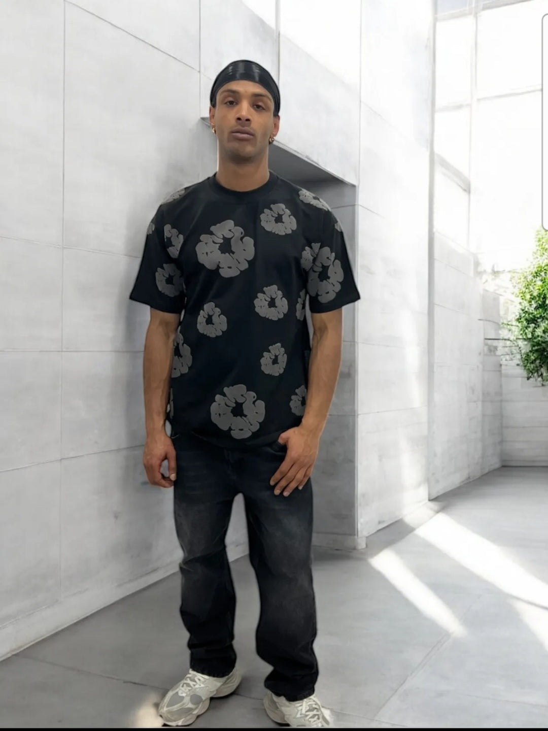 MonoFlora Oversized Tee