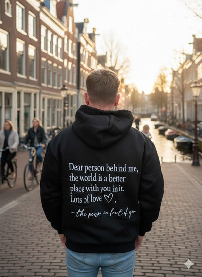 The Message Hoodie - Black