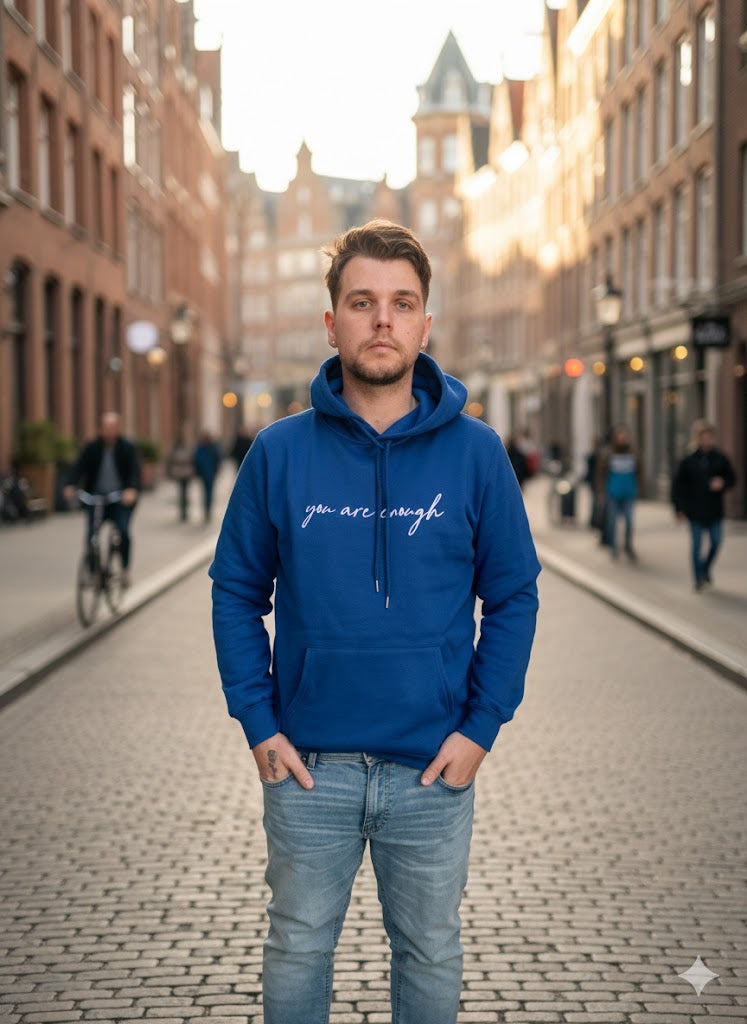 The Message Hoodie - Blue