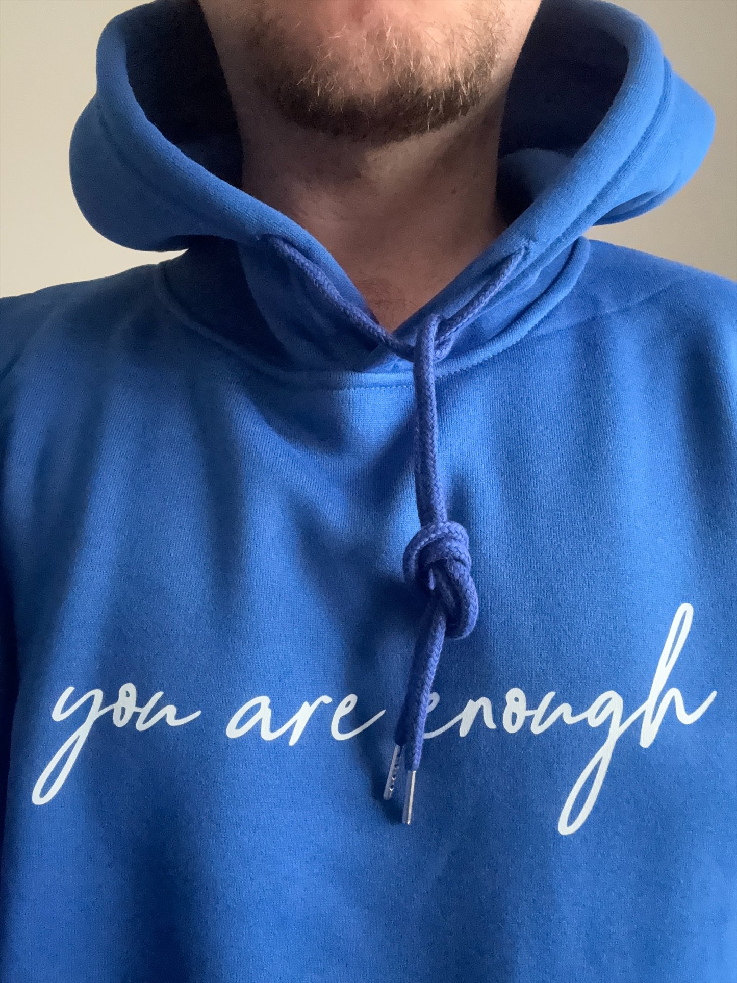 The Message Hoodie - Blue
