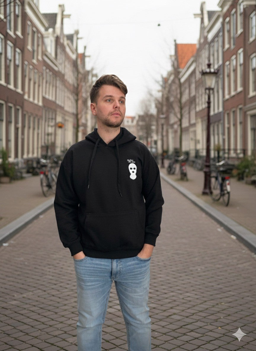 The "Signature" No Face No Case hoodie