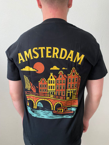 Sunset Canals Tee