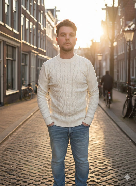 The Aran Knit Sweater Wit
