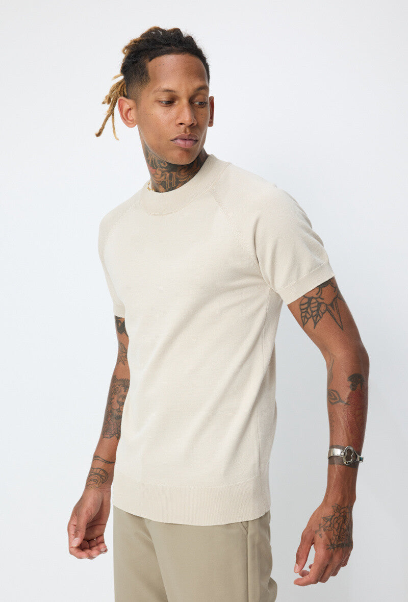 Beige Luxe Polo